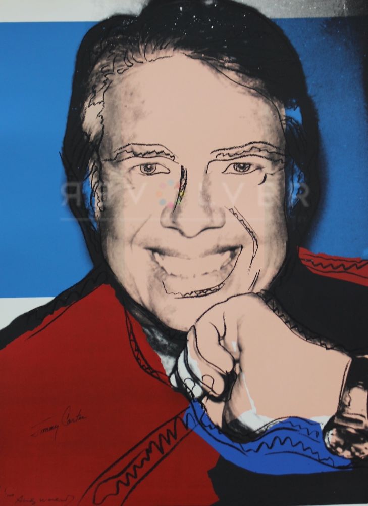 Serigrafia Warhol - Jimmy Carter II (FS II.151)