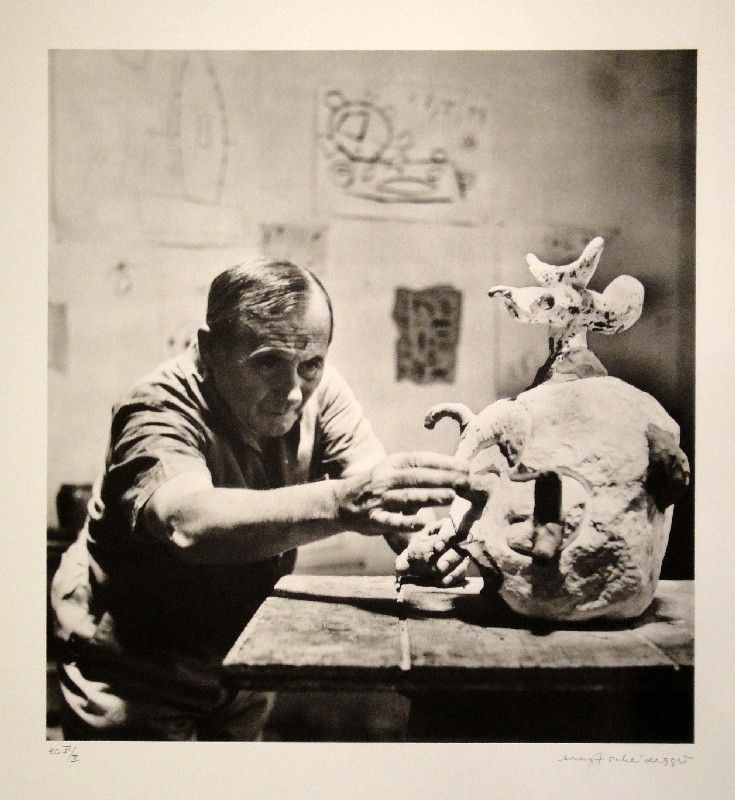 Fotografie Scheidegger - Joan Miro