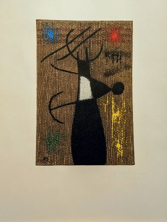Litografia Miró - Joan MIRO - Femmes, planche VI, estampe originale, 1965