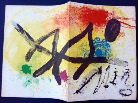 Libro Illustrato Miró - JOAN MIRÒ. OEUVRE GRAPHIQUE ORIGINAL. CÉRAMIQUES - HOMMAGE MICHEL LEIRIS 