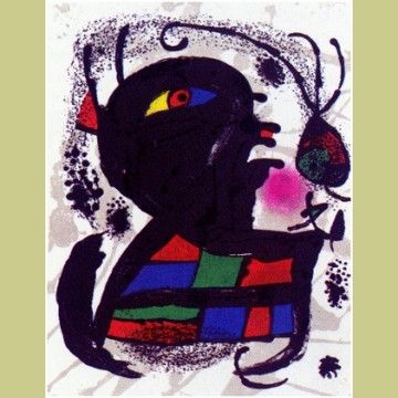 Libro Illustrato Miró - Joan Miró Lithographs.  Catalogue Raisonné