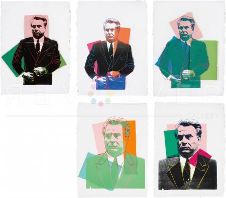 Serigrafia Warhol -  John Gotti Complete Portfolio by Andy Warhol 