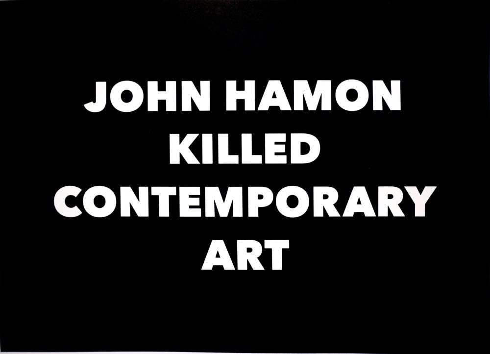 Litografia Hamon - JOHN HAMON KILLED CONTEMPORARY ART