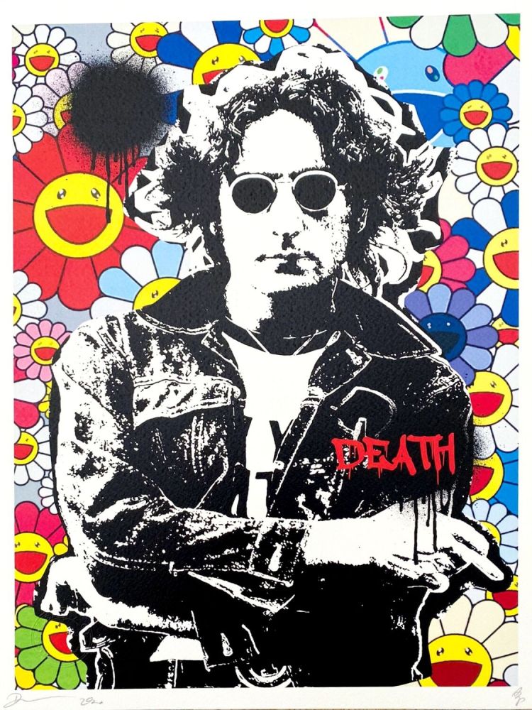 Grafica Numerica Death Nyc - John Lennon