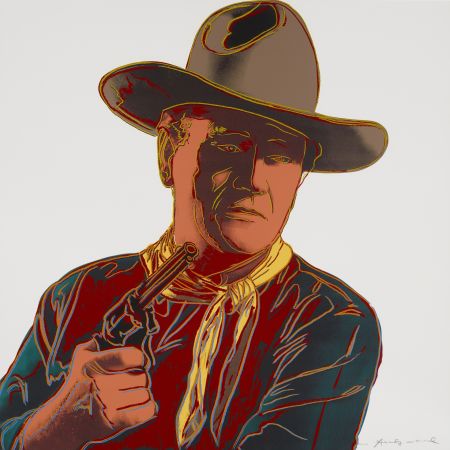 Serigrafia Warhol - John Wayne