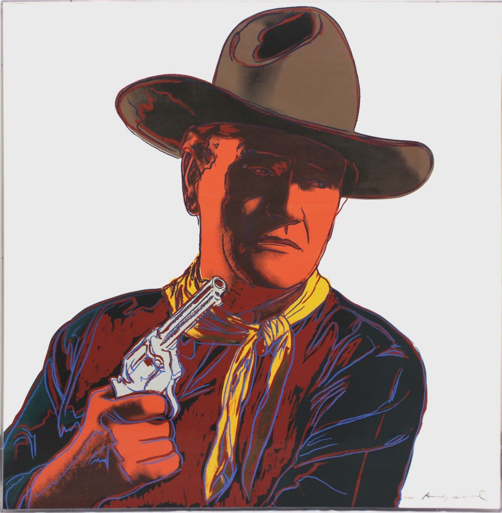 Serigrafia Warhol - John Wayne (FS II.377)