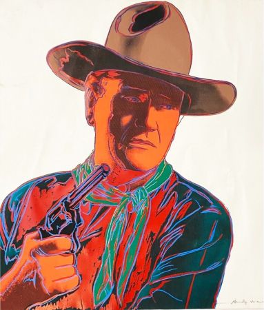 Serigrafia Warhol - John Wayne (FS II.377)