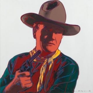 Serigrafia Warhol - John Wayne [Unique] 377 by Andy Warhol 