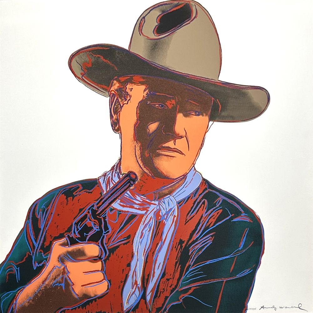 Serigrafia Warhol - John Wayne [Unique] (FS II.377)