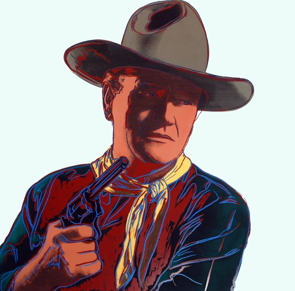 Serigrafia Warhol - John Wayne [Unique] (FS II.377)