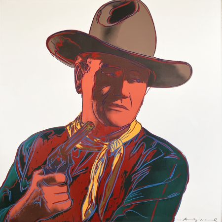 Serigrafia Warhol - John Wayne [Unique] (FS II.377)