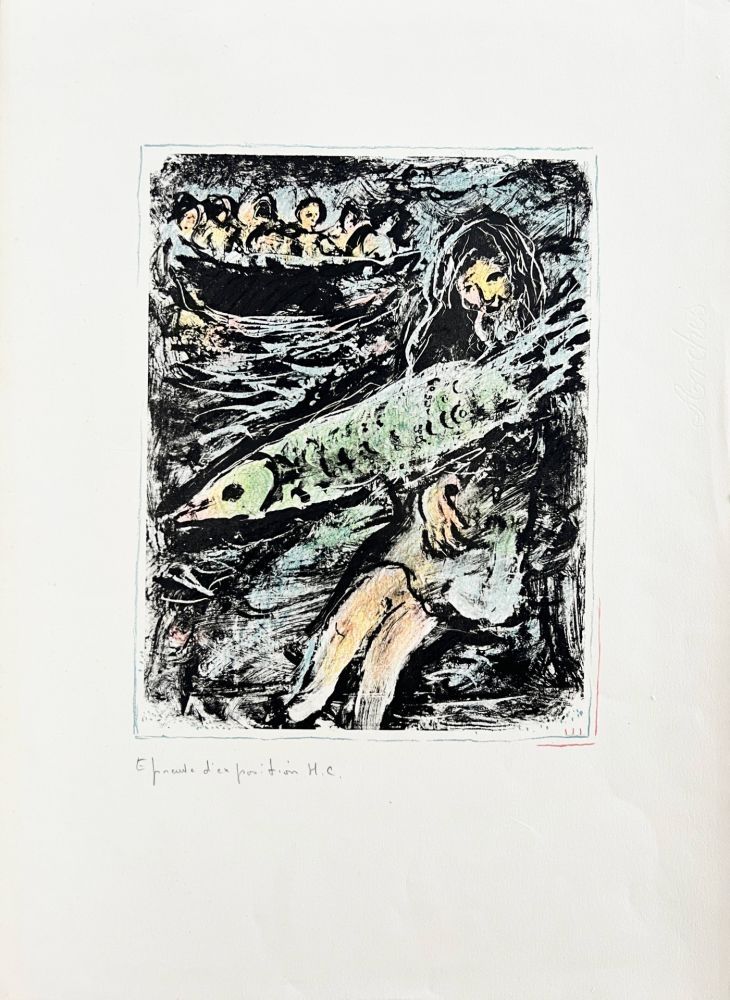 Litografia Chagall - Jonah II