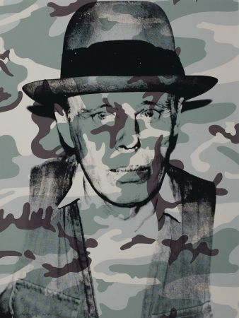 Serigrafia Warhol - Joseph Beuys in Memoriam (FS II.371)