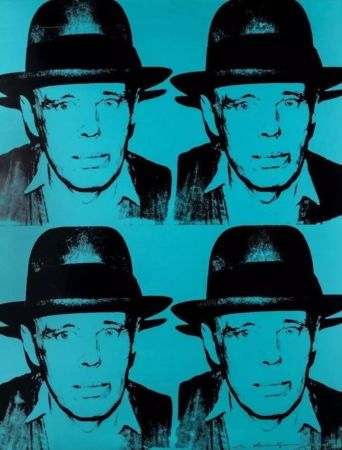 Serigrafia Warhol - Joseph Beuys State I, (FS. II 242)