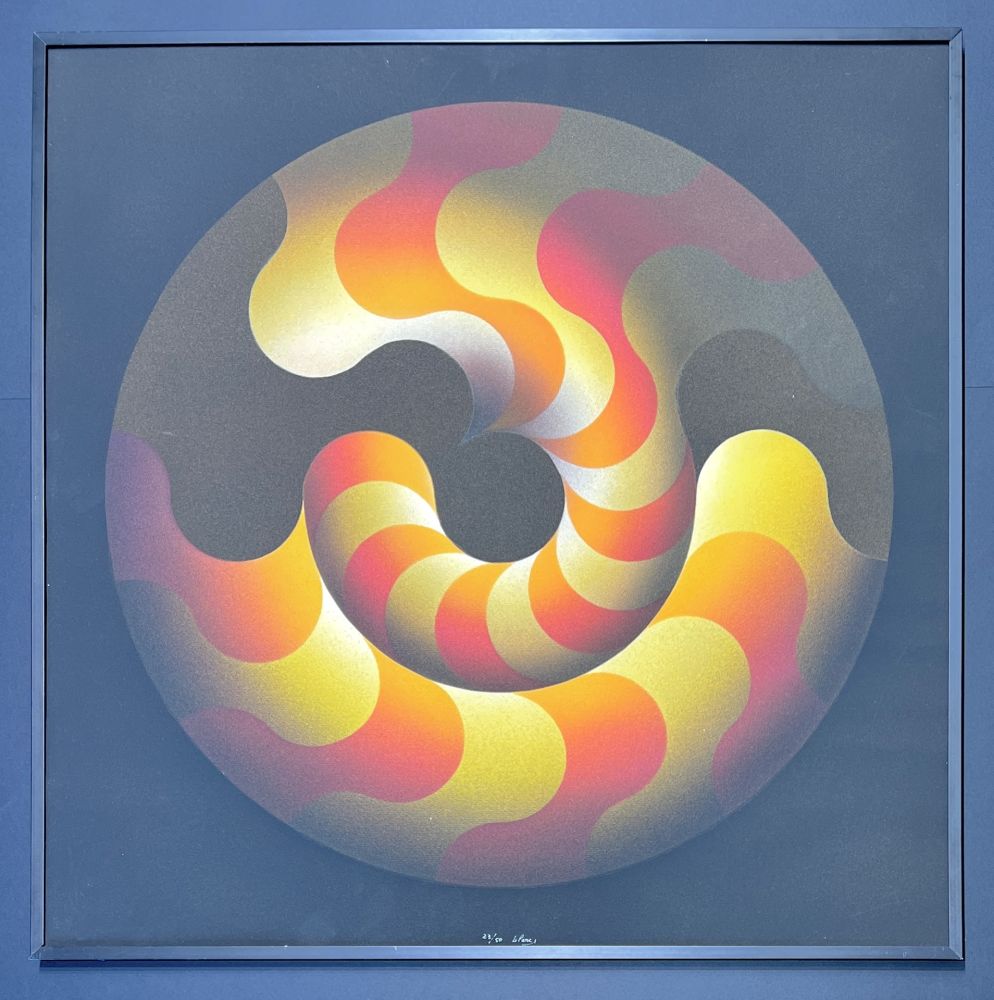 Non Tecnico Le Parc - Julio Le Parc (1928) - Pochoir on paper - 1992