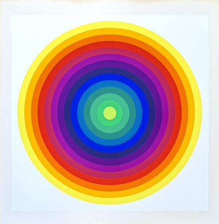 Serigrafia Le Parc - Julio Le Parc (1928) – Serigraphy on paper – 1971