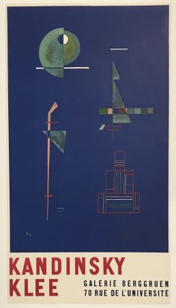 Manifesti Kandinsky - Kandinsky Klee - Galerie Berggruen