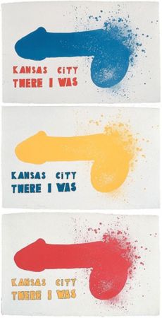Litografia Dine - Kansas City (3 sheets)