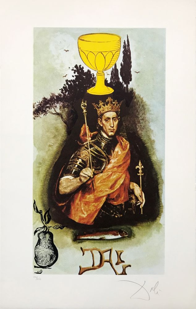 Litografia Dali - KING OF CUPS