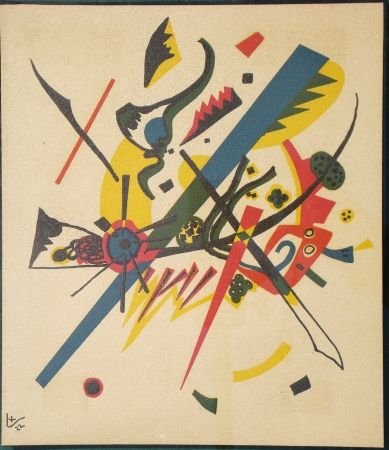 Litografia Kandinsky - Kleine Welten I