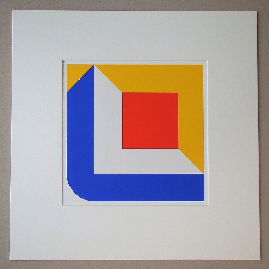 Serigrafia Pfahler - Komposition 1968