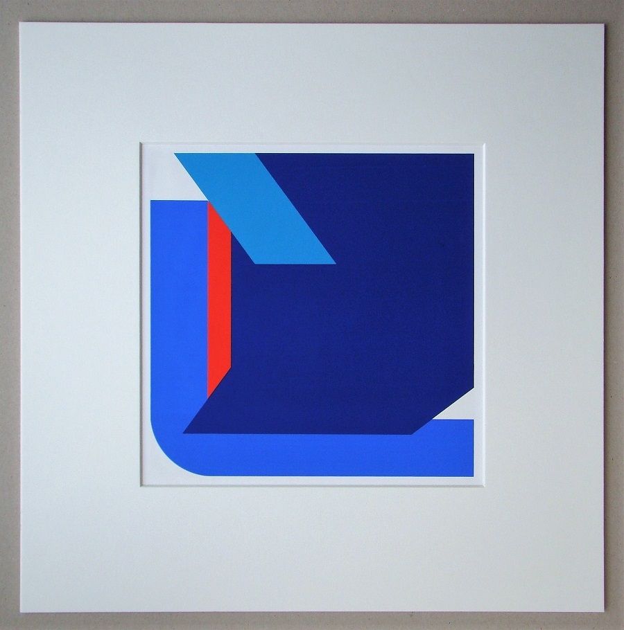 Serigrafia Pfahler - Komposition 1975
