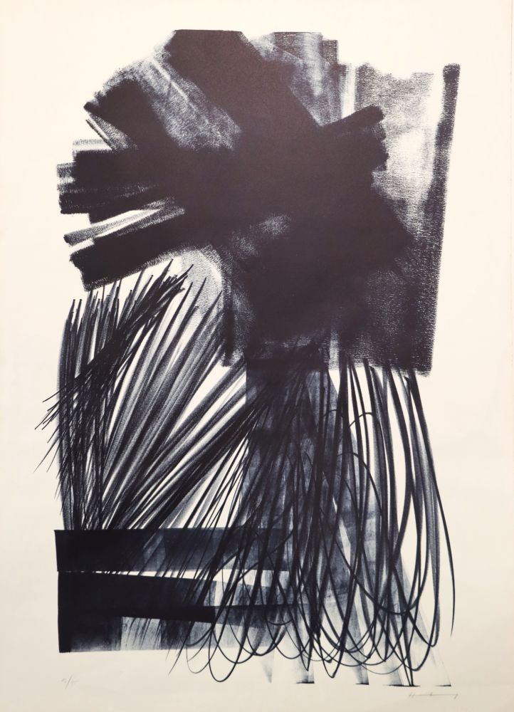 Litografia Hartung - L 1973-17