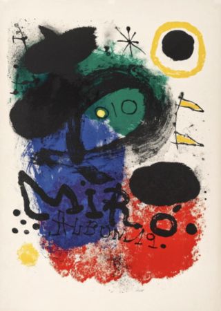Litografia Miró - L Exposition Album 19