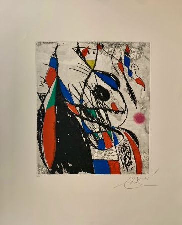 Acquaforte E Acquatinta Miró - L' Oiseleur et sa compagne