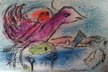 Litografia Chagall - La baie