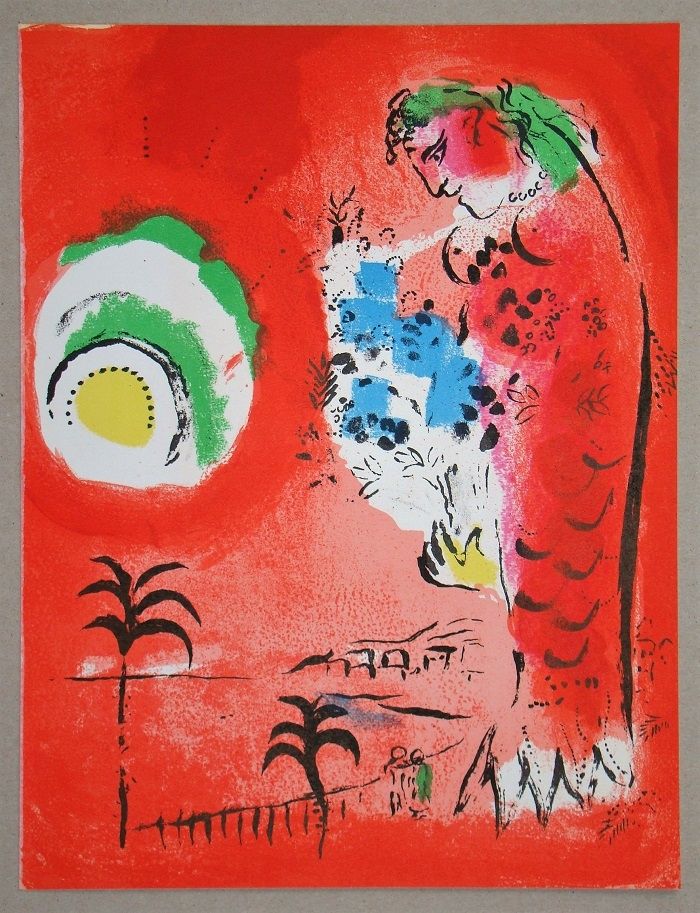 Litografia Chagall - La Baie Des Anges