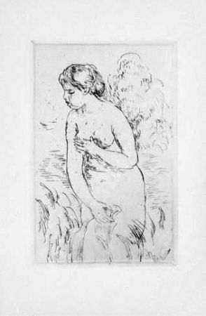 Acquatinta Renoir - La Baigneuse, 1910
