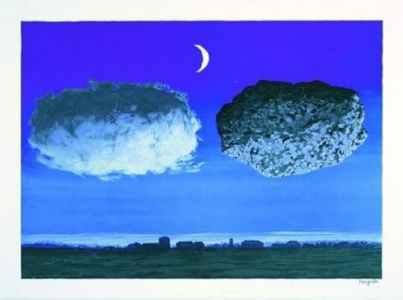 Litografia Magritte - La Bataille de l'Argonne, 1964