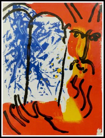 Litografia Chagall - LA BIBLE - MOISE I