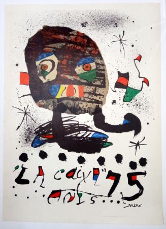 Manifesti Miró - La Caixa 75 anys - 1979