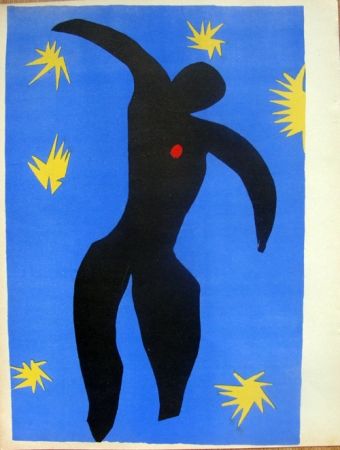 Litografia Matisse - La Chute D'Icare de la Serie Jazz