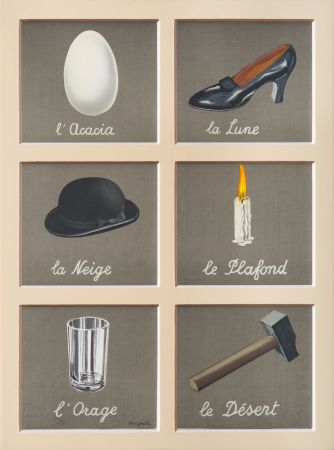 Litografia Magritte - La Clé des Songes