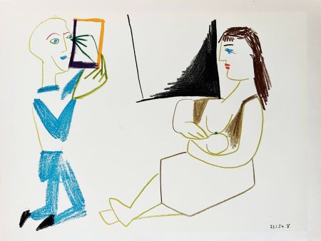 Litografia Picasso - La Comédie Humaine