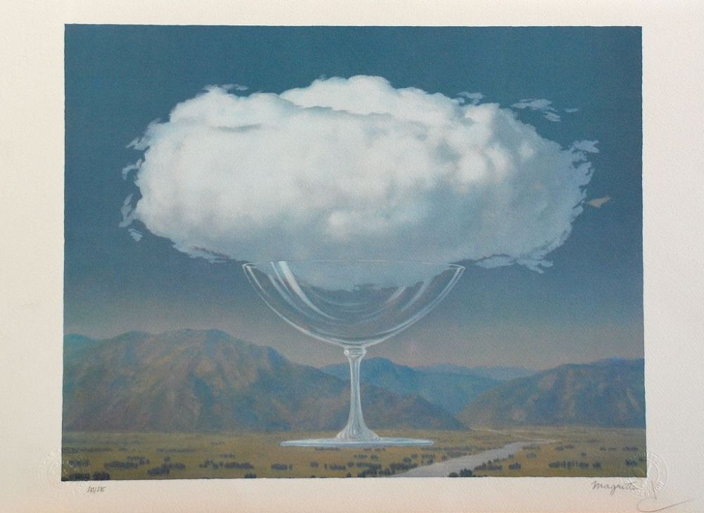 Litografia Magritte - La Corde Sensible