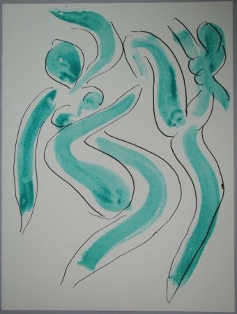 Litografia Matisse - La dans