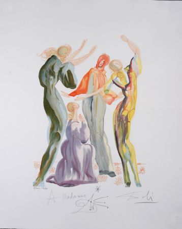Litografia Dali - La Danse, 1960 - Hand-signed