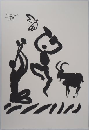 Litografia Picasso - La danse des faunes