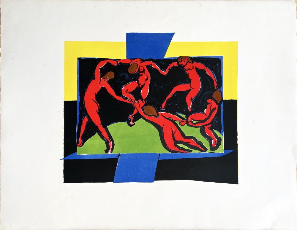 Non Tecnico Matisse - LA DANSE. Lithographie sur Arches (1938).