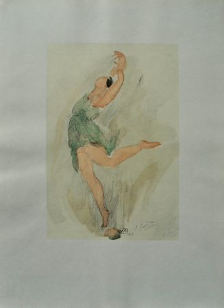 Incisione Rodin - La danseuse