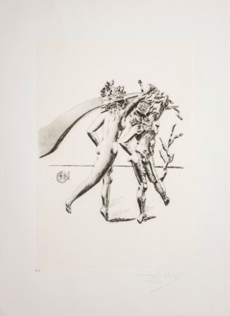 Litografia Dali - La Danza