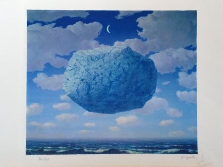 Litografia Magritte - La Flèche de Zénon