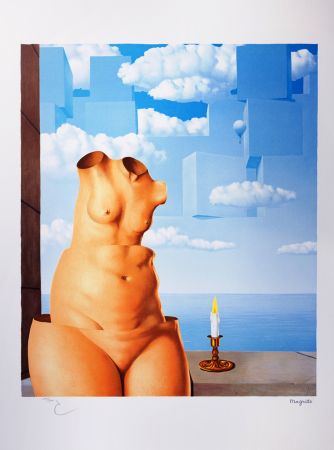 Litografia Magritte - La Folie des Grandeurs II (Megalomania)