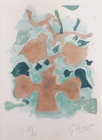 Litografia Braque - La Forêt 