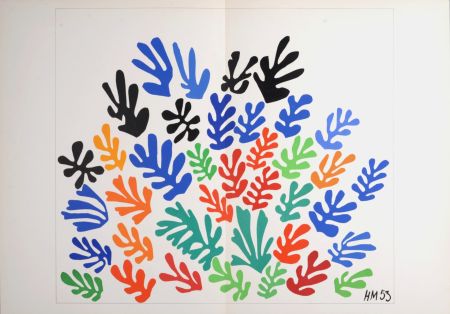 Litografia Matisse - La Gerbe, 1958