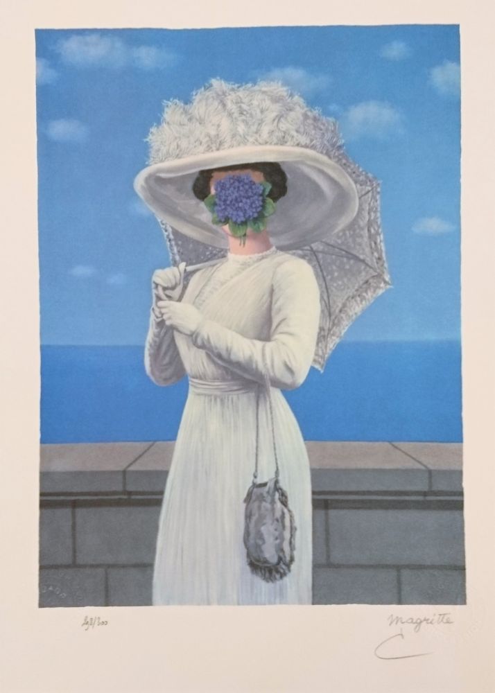 Litografia Magritte - La Grande Guerre